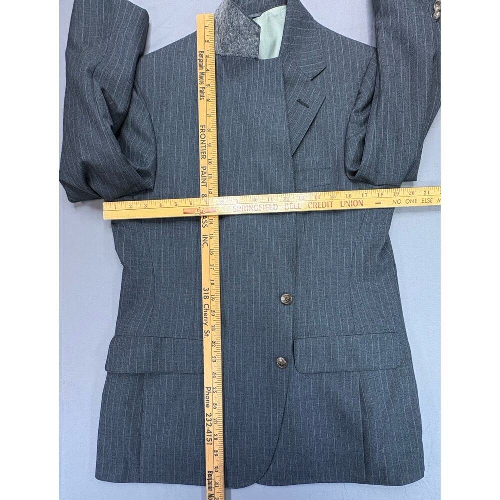 Vintage Polo University Club Ralph Lauren Pinstripe Blazer Men’s 38R Union Made - Picture 8 of 12